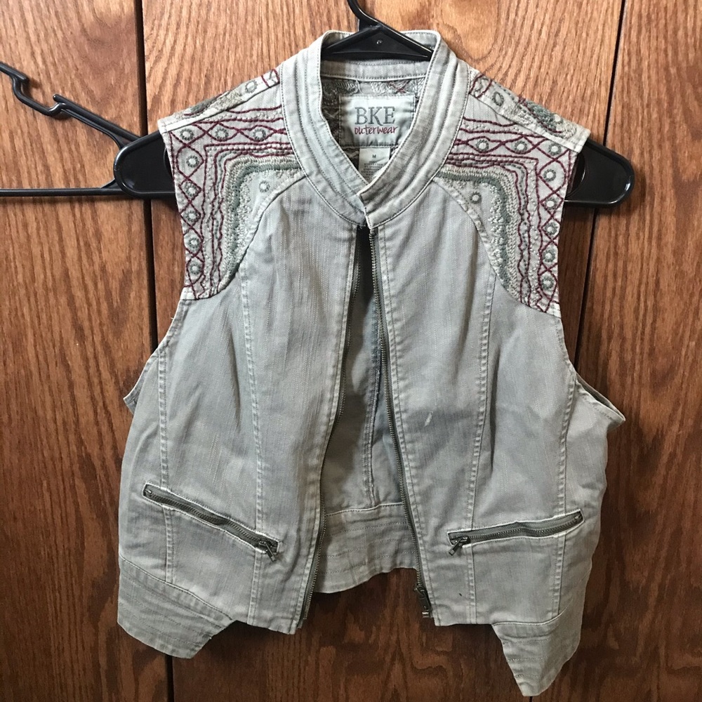 Olive Green Vest